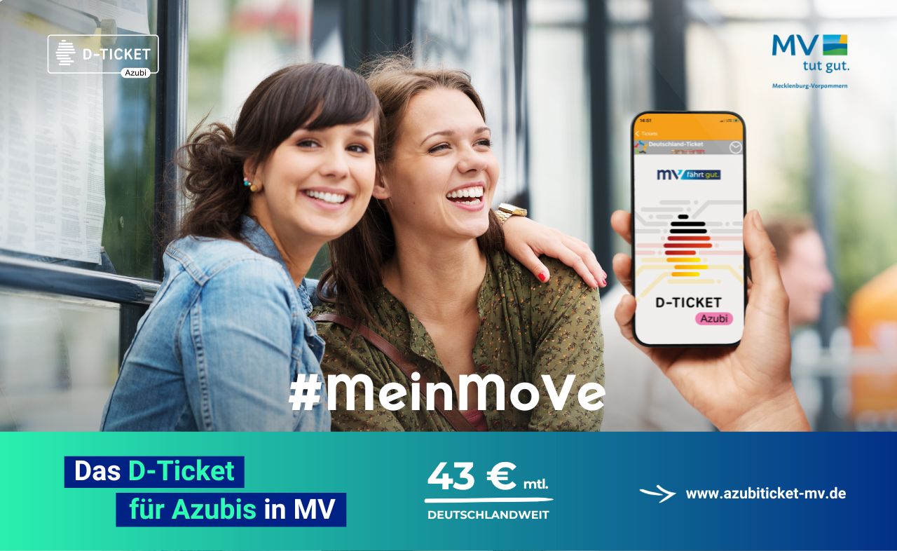 Deutschlandticket für Azubis