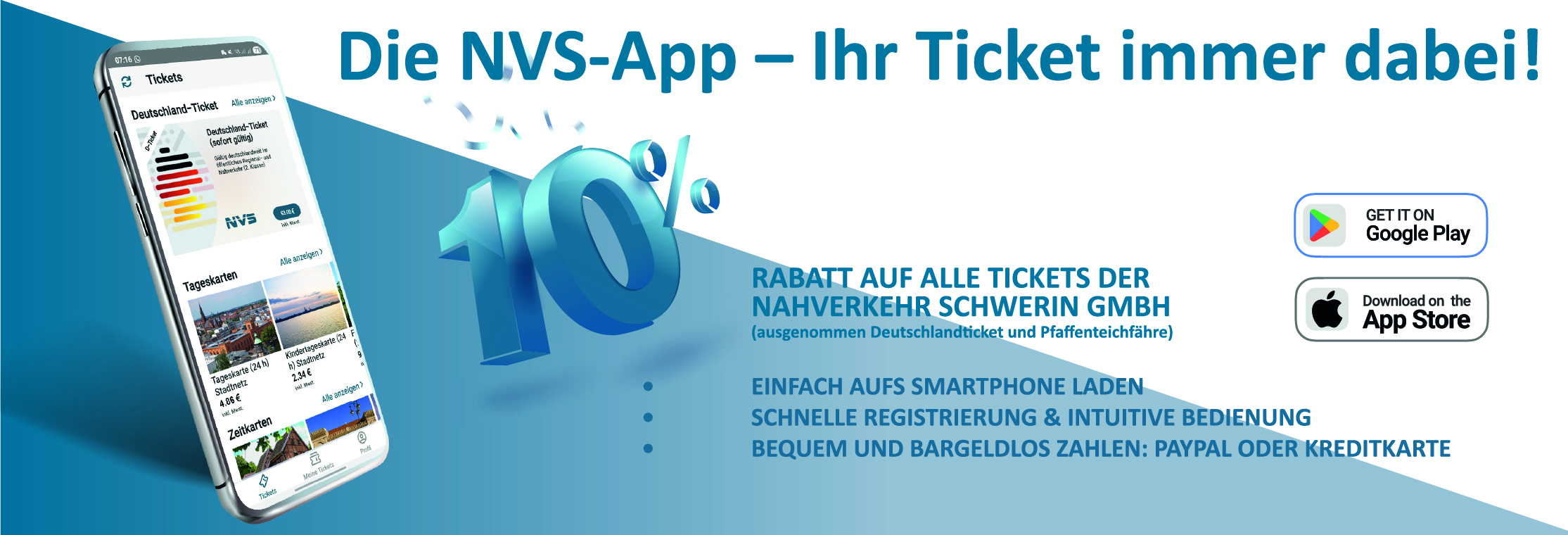 Werbung NVS APP